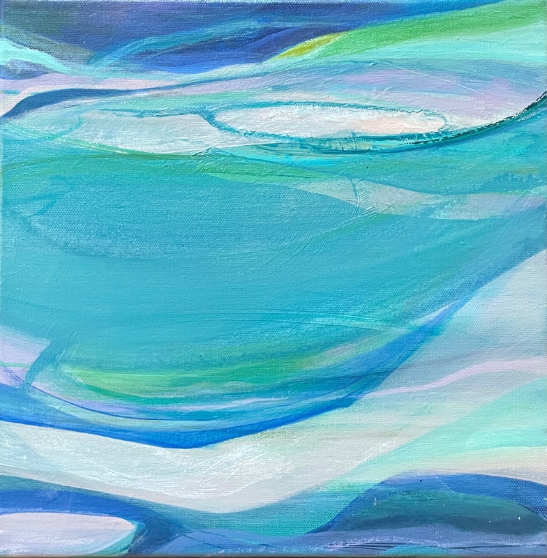 Lost in the Waves by artist Christine James